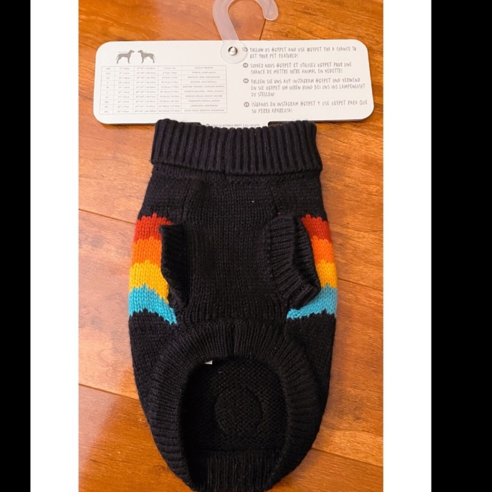 🐾 GF PET Authentic Multicolor Summit Sweater - Picture 3 of 11